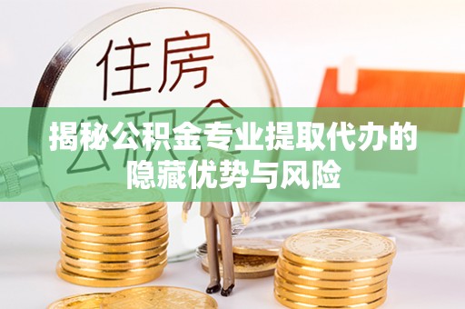 松山揭秘公积金专业提取代办的隐藏优势与风险