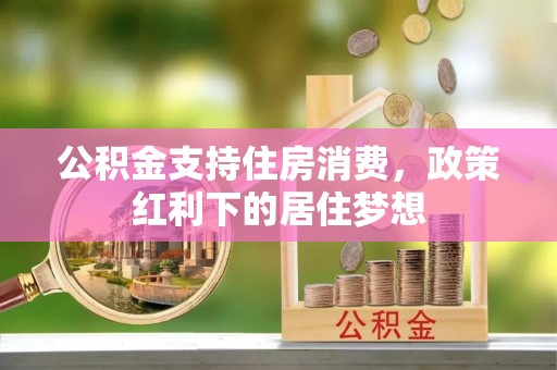 松山公积金支持住房消费，政策红利下的居住梦想