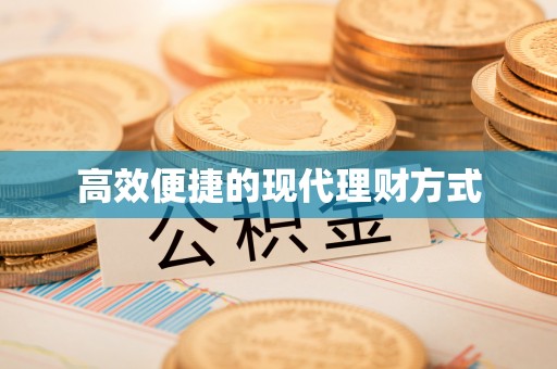 松山高效便捷的现代理财方式